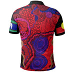 polo-shirt-aboriginal-red-dot-patterns-naidoc-week