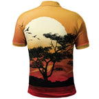 polo-shirt-sunset-and-tree-in-australia