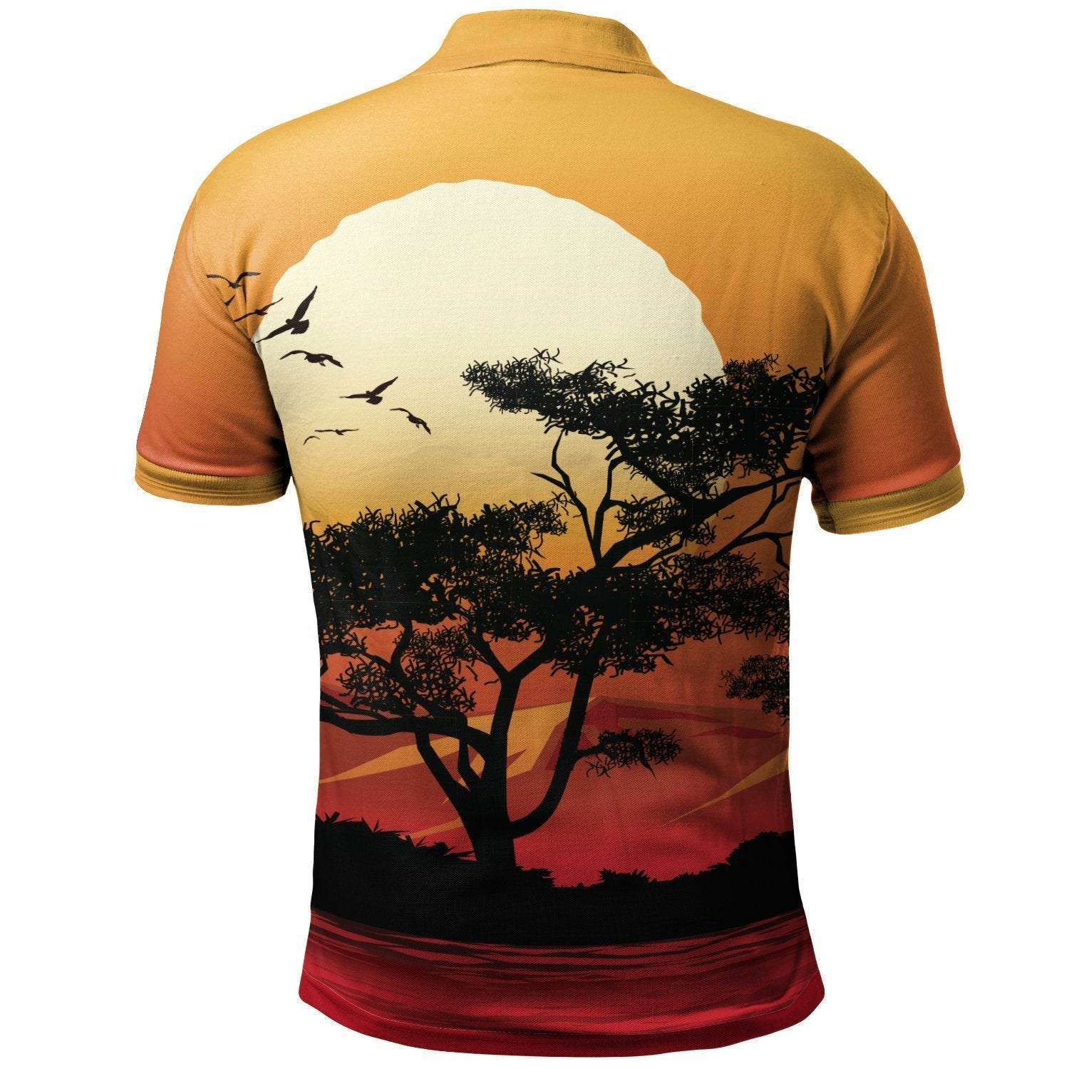 polo-shirt-sunset-and-tree-in-australia