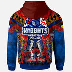 knights-rugby-anzac-custom-watercolour-hoodie-remembrance-indigenous-newcastle-knights-with-poppy-flower