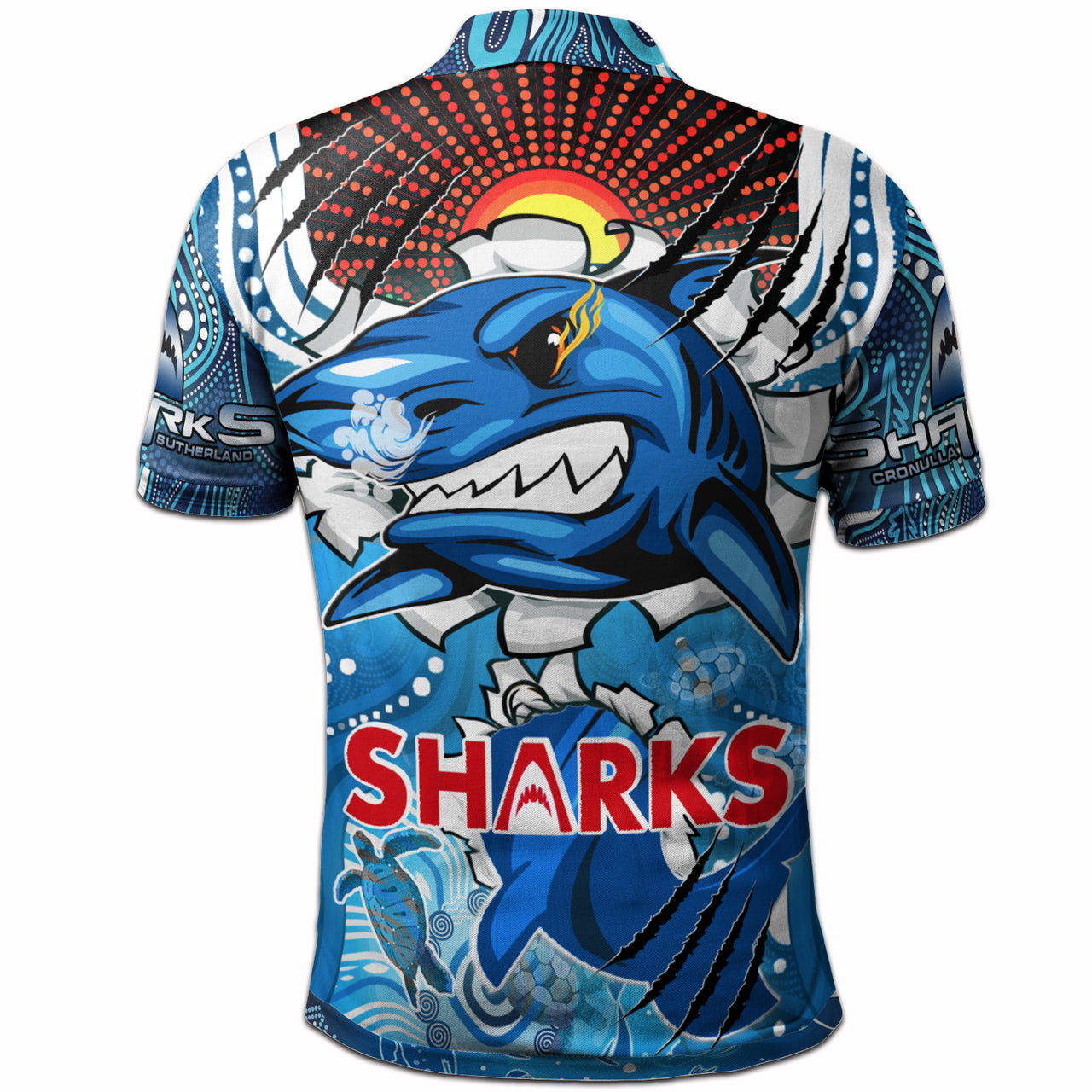 sharks-aboriginal-custom-rugby-polo-shirt-the-indigenous-sharks-scratch-style