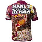 sea-eagles-aboriginal-rugby-custom-polo-shirt-double-sea-eagles-with-tribal-sun-and-footprints