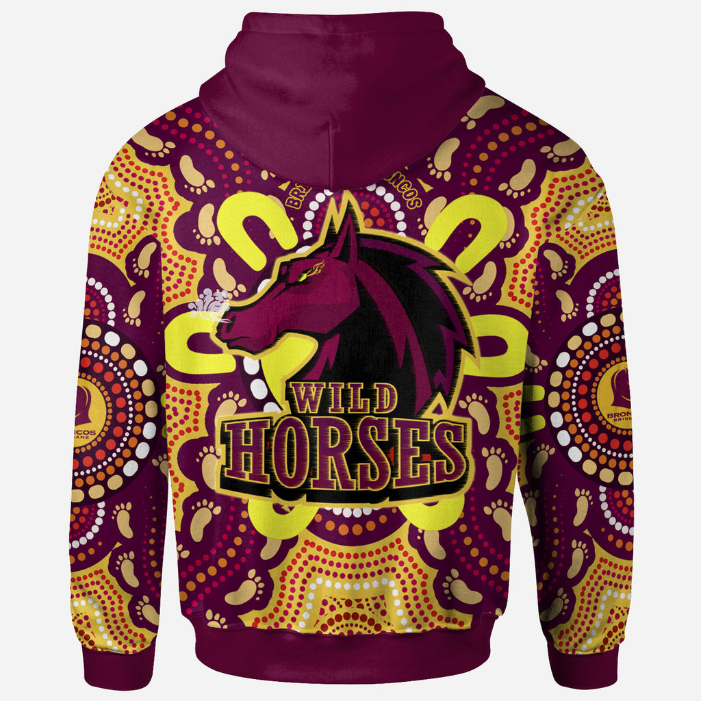 broncos-rugby-new-indigenous-custom-hoodie-wild-horses-broncos-with-aboriginal-sun-and-footprint
