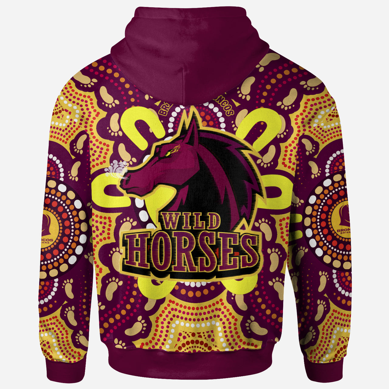 broncos-rugby-new-indigenous-custom-hoodie-wild-horses-broncos-with-aboriginal-sun-and-footprint