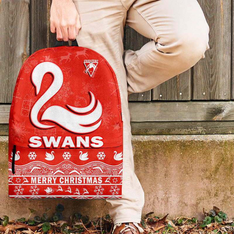sydney-swans-unique-winter-season-backpack-swans-merry-christmas-no1