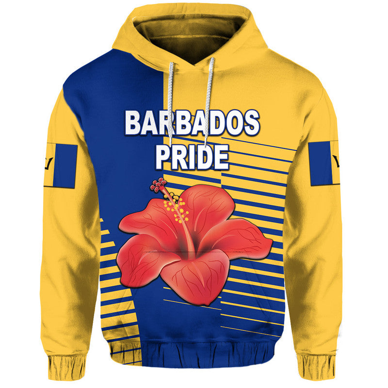custom-personalised-barbados-cricket-pride-zip-up-and-pullover-hoodie-simple-style