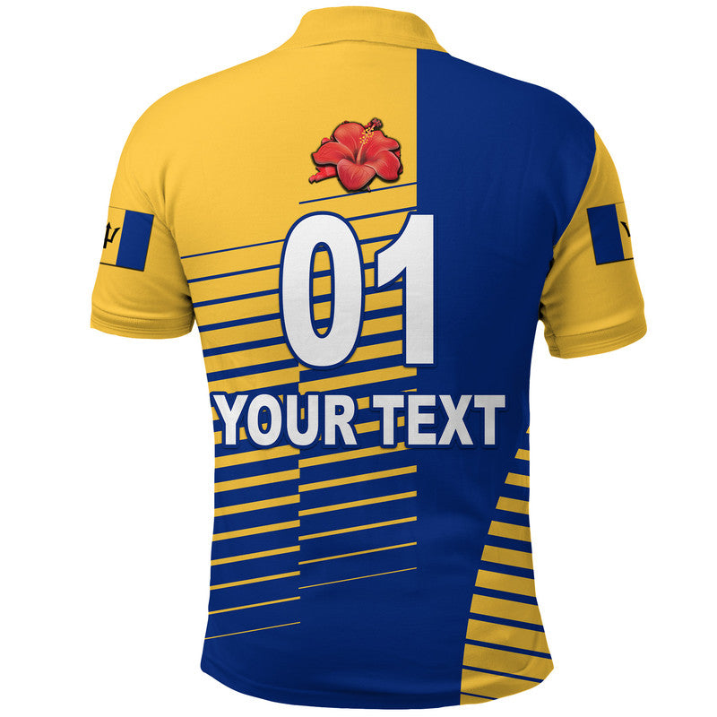 custom-personalised-barbados-cricket-pride-polo-shirt-simple-style