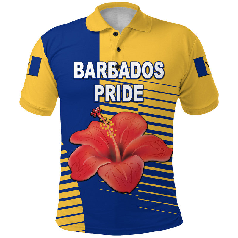 custom-personalised-barbados-cricket-pride-polo-shirt-simple-style