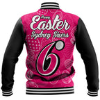 sydney-sixers-cricket-happy-easter-day-baseball-jacket-simple-style