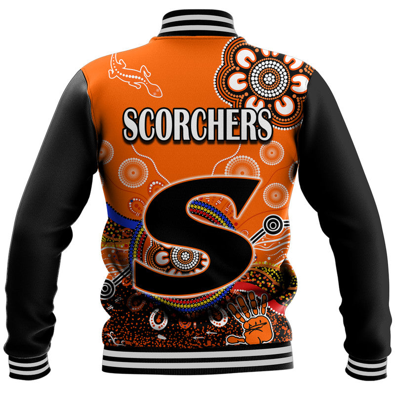 perth-scorchers-baseball-jacket-cricket-indigenous-aboriginal-lizard-version