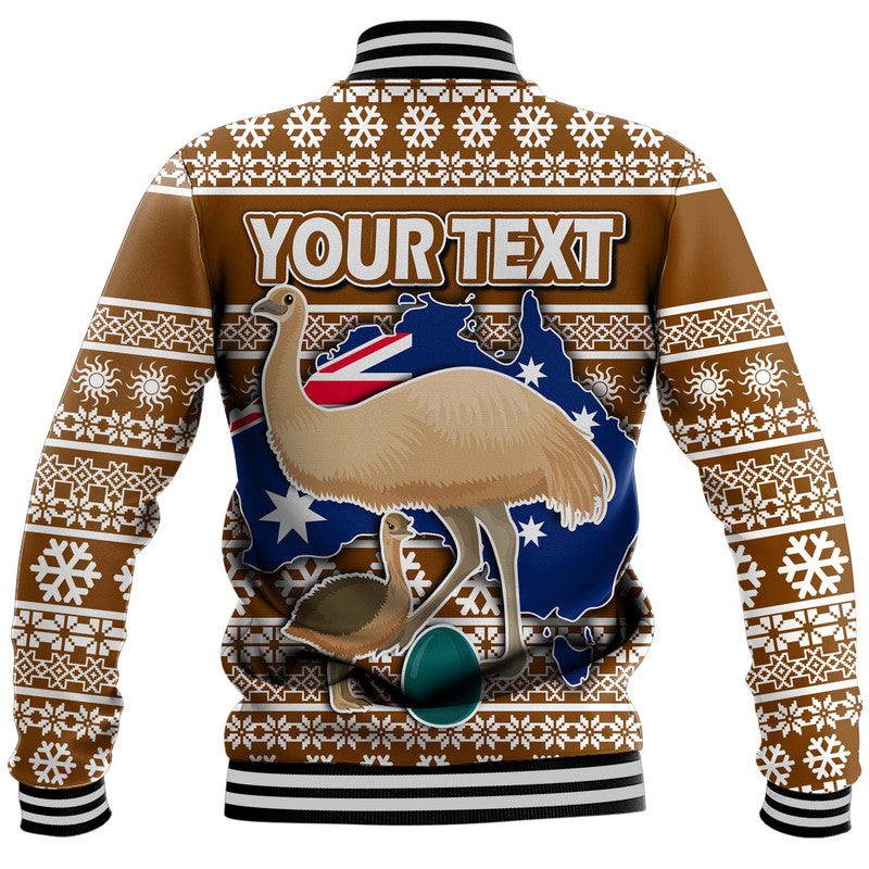 custom-personalised-australian-emu-christmas-vibe-with-aboriginal-dot-painting-style-baseball-jacket