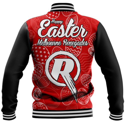 melbourne-renegades-cricket-happy-easter-day-baseball-jacket-simple-style