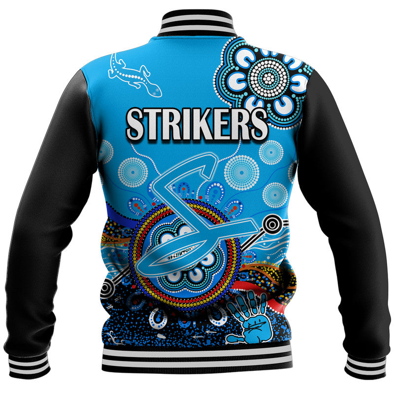 adelaide-strikers-baseball-jacket-cricket-indigenous-aboriginal-lizard-version