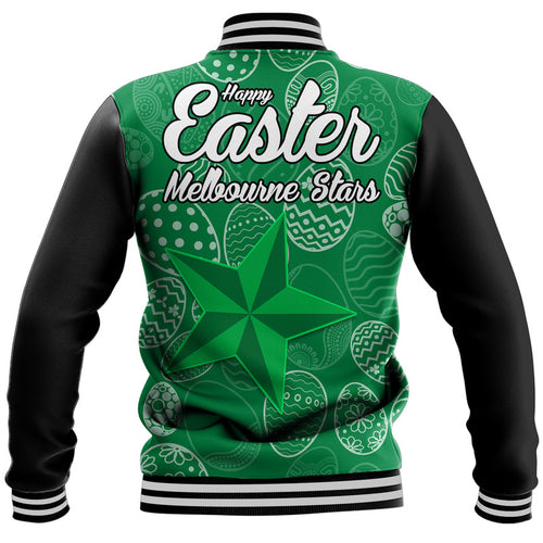 melbourne-stars-cricket-happy-easter-day-baseball-jacket-simple-style
