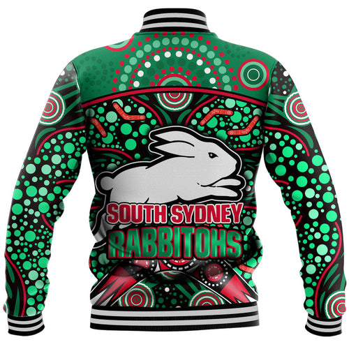 south-sydney-indigenous-rabbitohs-dot-art-style-baseball-jacket