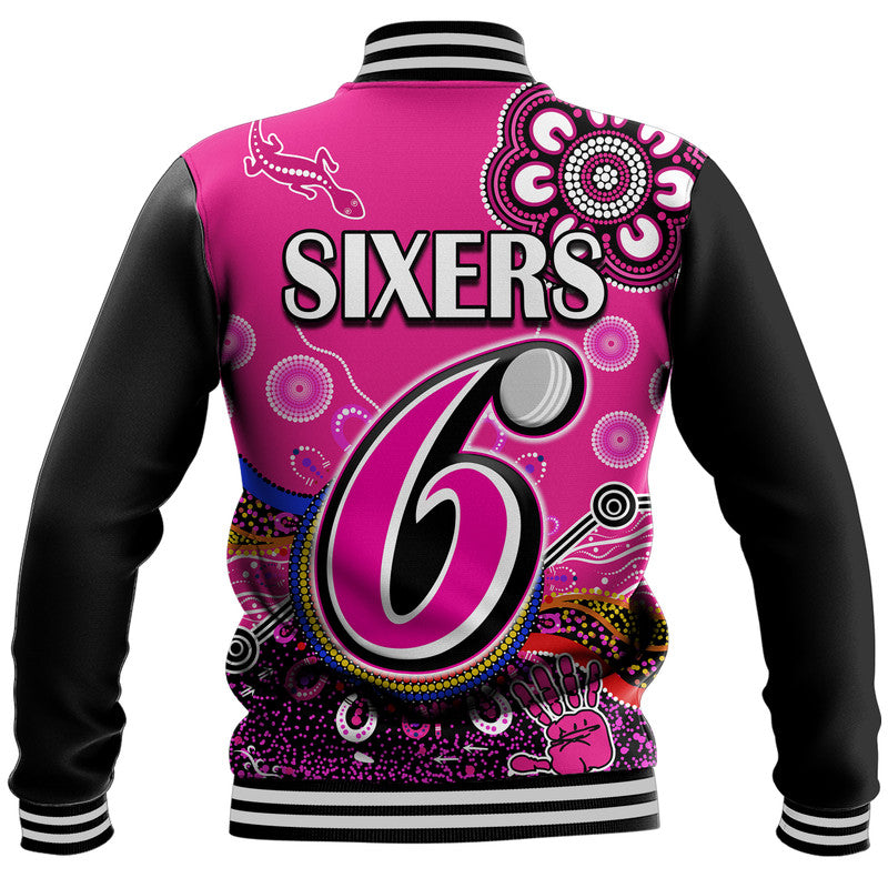 sydney-sixers-baseball-jacket-cricket-indigenous-aboriginal-lizard-version