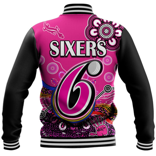 sydney-sixers-baseball-jacket-cricket-indigenous-aboriginal-lizard-version