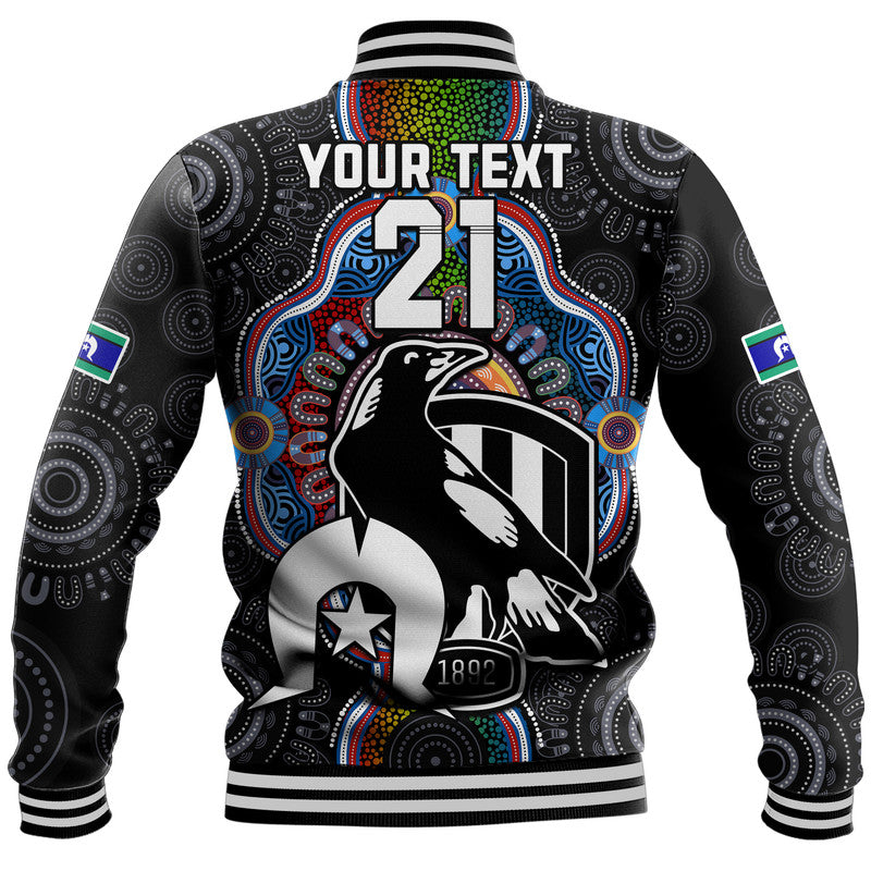 custom-personalised-magpies-football-naidoc-week-2023-baseball-jacket-for-our-elders-indigenous