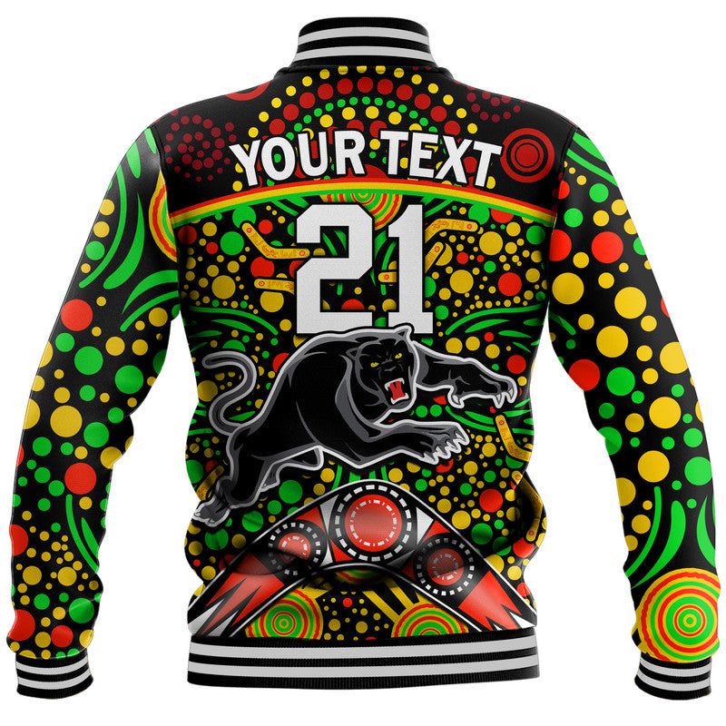 custom-personalised-panthers-rugby-baseball-jacket-boomerang-indigenous-dots