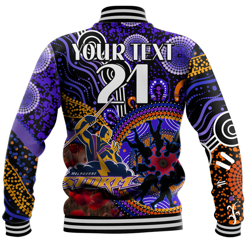 custom-personalised-storm-rugby-anzac-baseball-jacket-aboriginal-military-and-poppy-flowers