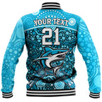 custom-personalised-sharks-rugby-baseball-jacket-boomerang-indigenous-dots