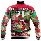 custom-personalised-rabbitohs-rugby-baseball-jacket-tropical-flowers-and-palm-hawaiian-style
