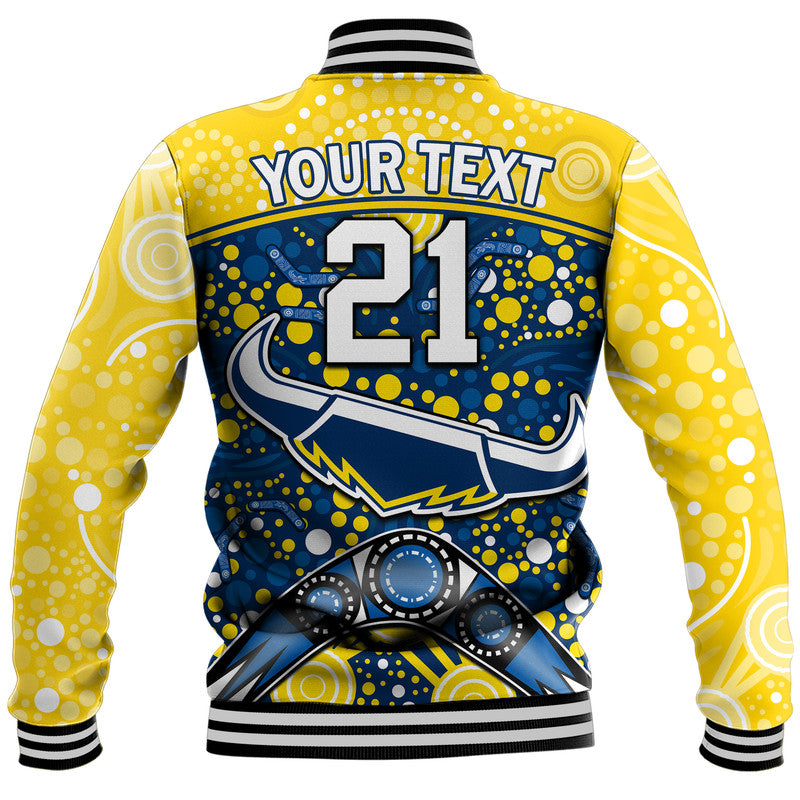 custom-personalised-cowboys-rugby-baseball-jacket-boomerang-indigenous-dots