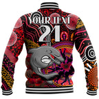 custom-personalised-dolphins-rugby-anzac-baseball-jacket-aboriginal-military-and-poppy-flowers