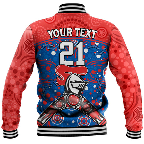 custom-personalised-knights-rugby-baseball-jacket-novocastrians-boomerang-indigenous-dots