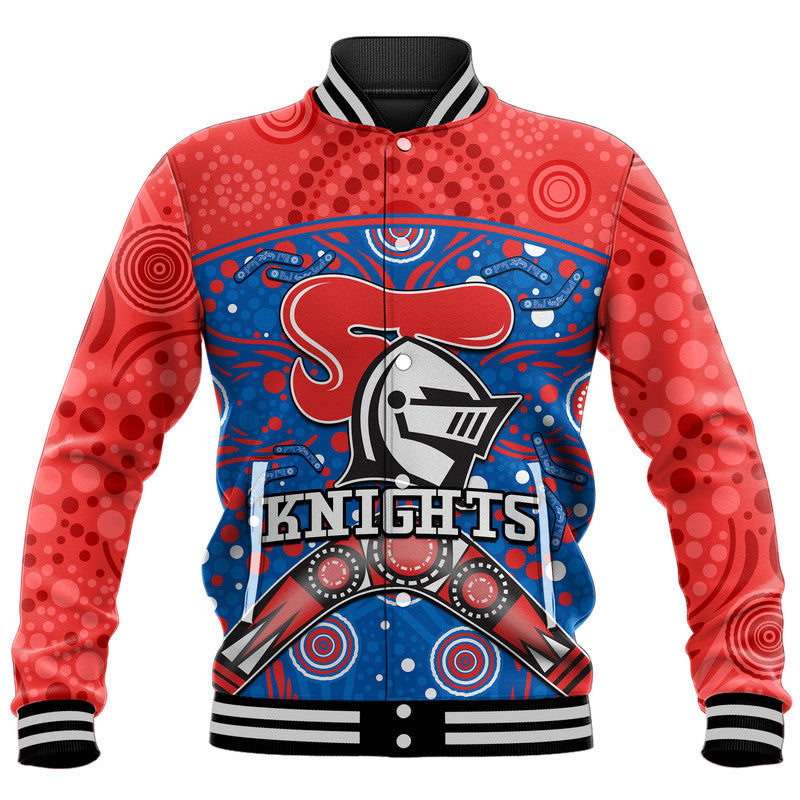 knights-rugby-baseball-jacket-novocastrians-boomerang-indigenous-dots