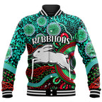 custom-personalised-rabbitohs-rugby-baseball-jacket-aboriginal-dots