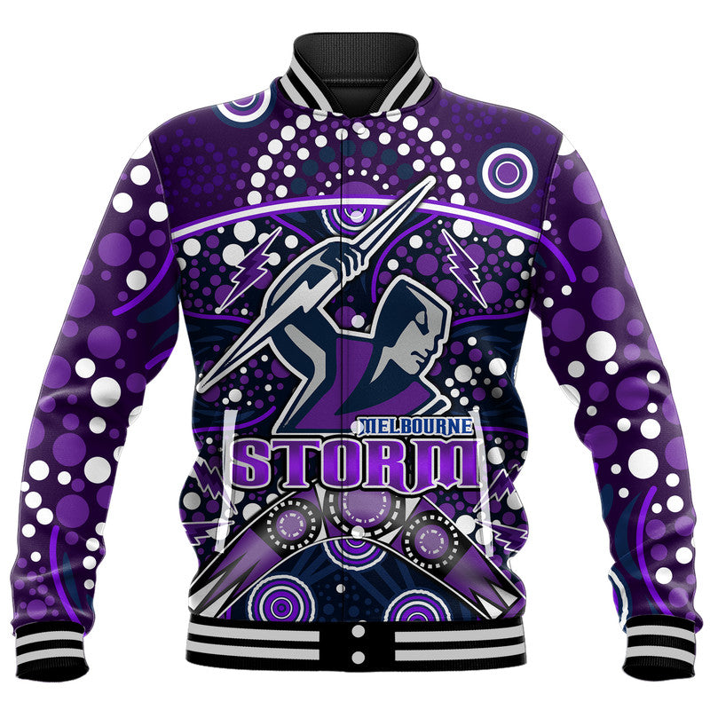 custom-personalised-storm-rugby-baseball-jacket-melbourne-boomerang-indigenous-dots