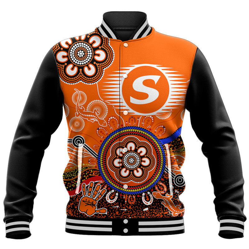 custom-personalised-perth-scorchers-baseball-jacket-cricket-indigenous-aboriginal-lizard-version