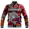 custom-personalised-dolphins-rugby-anzac-baseball-jacket-aboriginal-military-and-poppy-flowers
