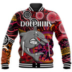 custom-personalised-dolphins-rugby-anzac-baseball-jacket-aboriginal-military-and-poppy-flowers