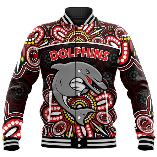 dolphins-rugby-baseball-jacket-aboriginal-dot-painting