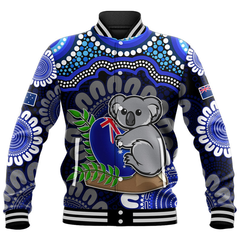 australia-koala-aboriginal-baseball-jacket-koala-hugging-rugby-ball-blue