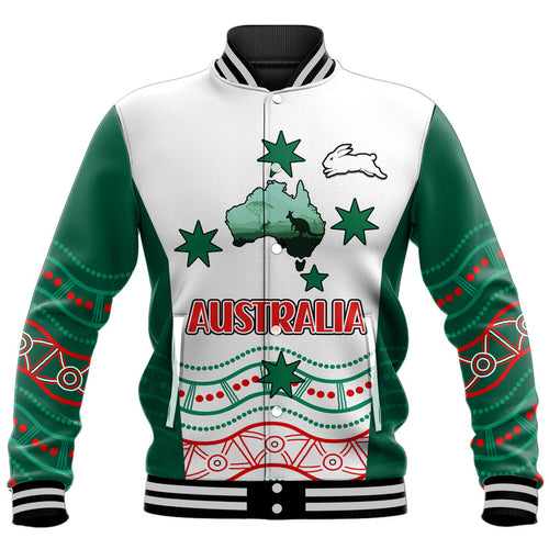 custom-personalised-rabbitohs-australia-day-baseball-jacket-flag-map-and-aboriginal-wave