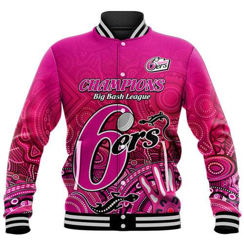 sydney-sixers-champions-baseball-jacket-lizard-indigenous-aboriginal