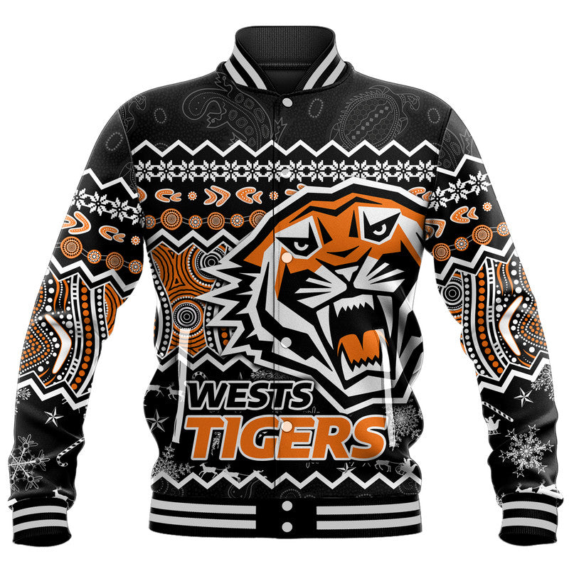 custom-personalised-wests-tigers-aboriginal-christmas-vibe-black-version-baseball-jacket