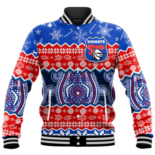 knights-aboriginal-rugby-novocastrians-christmas-vibe-baseball-jacket
