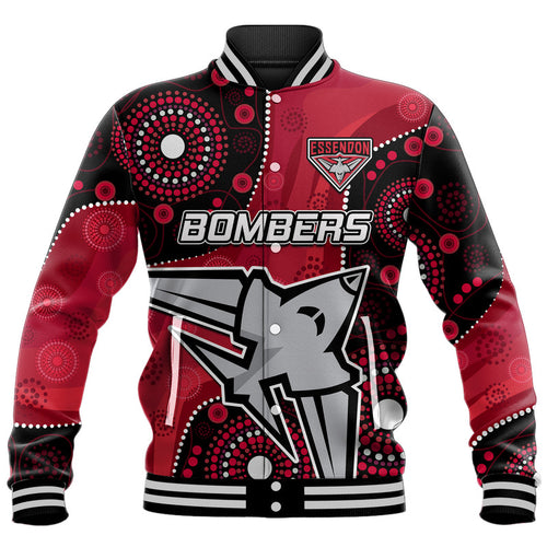 custom-personalised-essendon-football-aboriginal-bombers-baseball-jacket