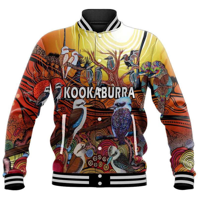 custom-personalised-australia-kookaburra-dreaming-aboriginal-arty-style-baseball-jacket