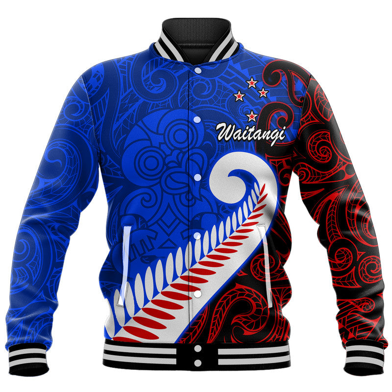 custom-personalised-waitangi-day-baseball-jacket-aotearoa-hei-tiki-silver-fern