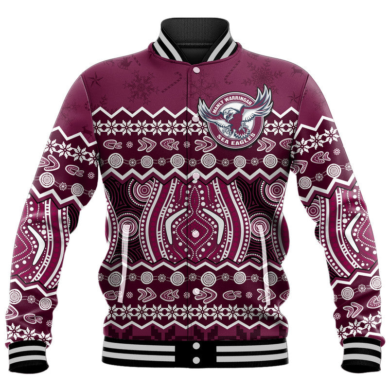 manly-warringah-maroon-sea-eagles-christmas-vibe-baseball-jacket