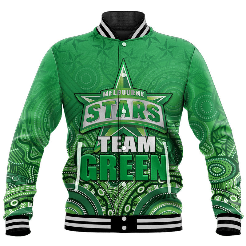 melbourne-team-green-indigenous-aboriginal-stars-arts-baseball-jacket