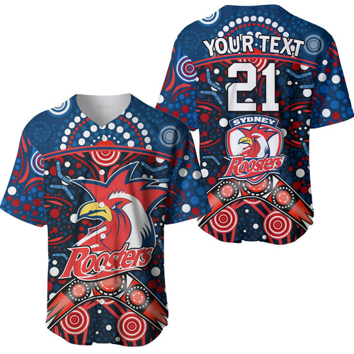 custom-personalised-roosters-rugby-baseball-jersey-boomerang-indigenous-dots