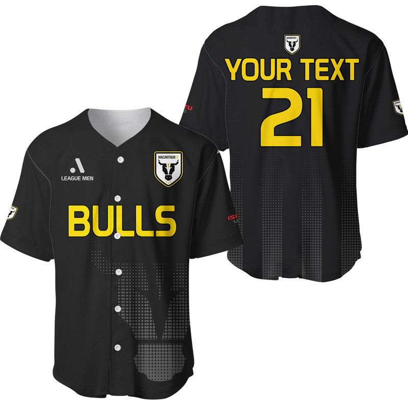custom-personalised-macarthur-soccer-baseball-jersey-bulls-black-and-gold