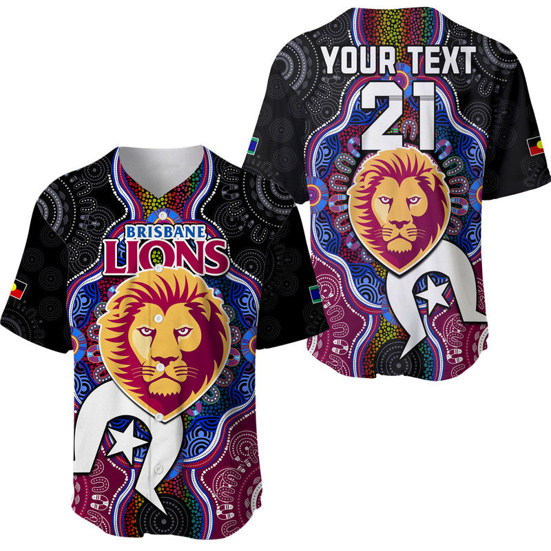custom-personalised-brisbane-lions-football-naidoc-week-baseball-jersey-indigenous