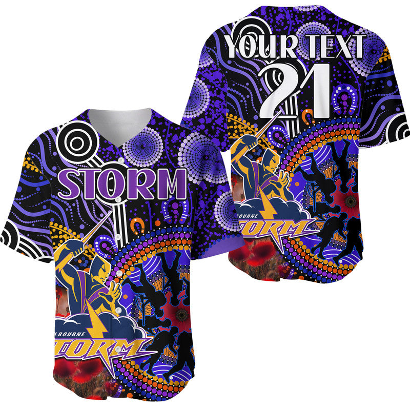 custom-personalised-storm-rugby-anzac-baseball-jersey-aboriginal-military-and-poppy-flowers